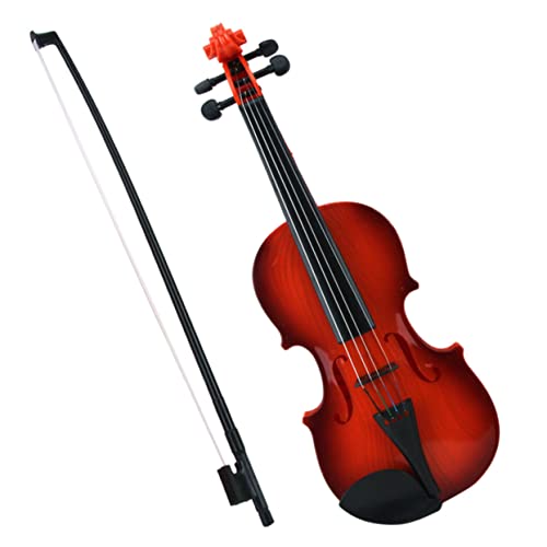 UPKOCH Simulation Violine aus Robustem Kunststoff Kinderfreundliches Musikinstrument Realistische Klangfunktion für Musikalische Früherziehung und Kreative bei Kleinkindern UPKOCH Simulation Violine aus Robustem Kunststoff Kinderfreundliches Musikinstrument Realistische Klangfunktion für Musikalische Früherziehung und Kreative bei Kleinkindern von UPKOCH