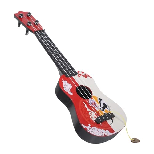 UPKOCH Mini-Ukulele-Spielzeug Für Kinder Kunststoff-saiteninstrument Kinderspielzeug Raumdekor Safe & von UPKOCH