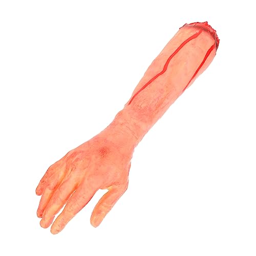 UPKOCH Realistische Halloween-Dekoration Künstliche Menschliche Hand Gefälschte Gruselige Hand-Requisite Für Halloween von UPKOCH