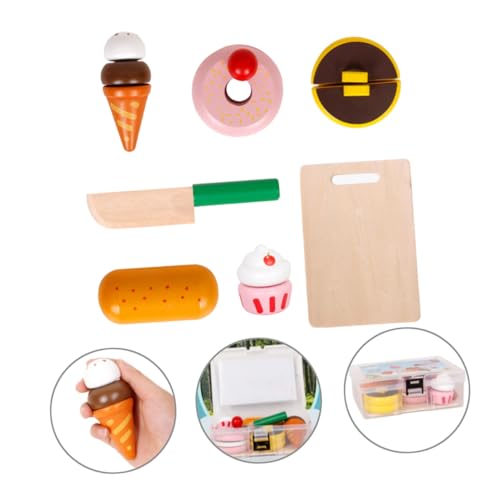 UPKOCH Simuliertes Dessert-Cut-Cut-spielhaus- Holzspielzeug Für Die Lebensmittelküche Dessert- Schneiden Dessertscheibe Colorful Plastik UPKOCH Simuliertes Dessert-Cut-Cut-spielhaus- Holzspielzeug Für Die Lebensmittelküche Dessert- Schneiden Dessertscheibe Colorful Plastik von UPKOCH