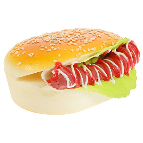 UPKOCH Simuliertes Hamburger Modell Burger Gefälschte Lebensmittelmodelle Simulation Von Lebensmitteln Gefälschter Burger Künstliche Burger Requisiten Shop Burger Dekorationen UPKOCH Simuliertes Hamburger Modell Burger Gefälschte Lebensmittelmodelle Simulation Von Lebensmitteln Gefälschter Burger Künstliche Burger Requisiten Shop Burger Dekorationen von UPKOCH