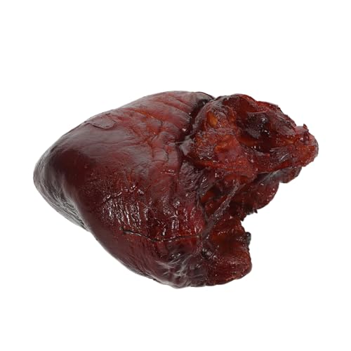 UPKOCH Simuliertes Schweineherz Modell Dekoration Realistisches Lebensmittelspielzeug Küchen Lebensmittel Requisiten Lebensechte Lebensmittel Requisiten von UPKOCH