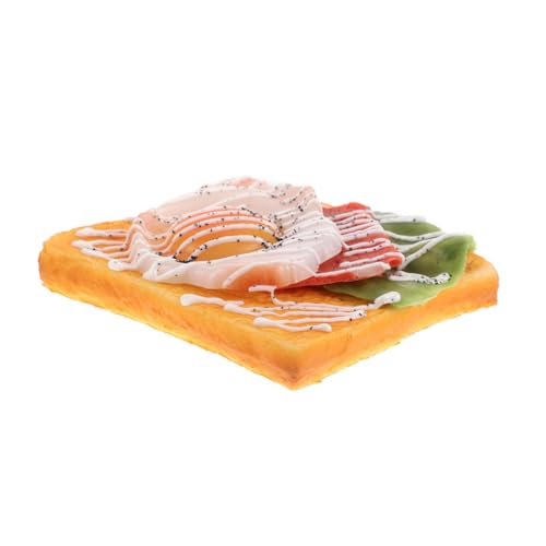 UPKOCH Künstliche Spiegelei Toast Simulation Modell Realistisches Für Küche Und Gastronomie Handgefertigt Detailgetreu Fotorequisit Und Party-Dekoration UPKOCH Künstliche Spiegelei Toast Simulation Modell Realistisches Für Küche Und Gastronomie Handgefertigt Detailgetreu Fotorequisit Und Party-Dekoration von UPKOCH