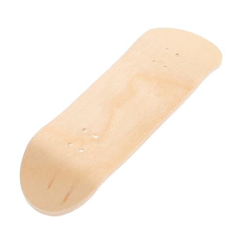 UPKOCH 34 Mm Ahornholz-Skateboard-ersatzdeck Mini-naturholz-Finish Komplettes Zubehör-Set Sport-trainingsgerät von UPKOCH