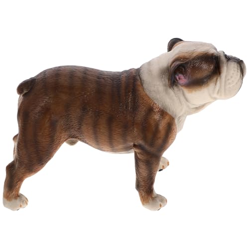 UPKOCH Skulptur der Bulldogge Hund Welpe Bulldogge-Statue Auto Figuren Animal Figures Animal Toys Tier wohnraumdeko gartendeko hausdeko Tiermodell realistische Tierfigur Plastik UPKOCH Skulptur der Bulldogge Hund Welpe Bulldogge-Statue Auto Figuren Animal Figures Animal Toys Tier wohnraumdeko gartendeko hausdeko Tiermodell realistische Tierfigur Plastik von UPKOCH