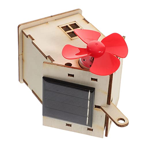 UPKOCH Solar DIY Bausatz Kleines Solarhaus Wissenschaft Experiment Leicht Zusammenbaubar Fördert Praktische Fähigkeiten und Problemlösung für Schulkinder Jungen Mädchen von UPKOCH