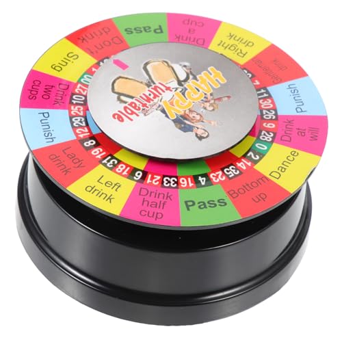 UPKOCH Drehteller Spiel Plattenspieler Elektrische Trinkspiele Elektrisch Drehbares Brett Erschossenes Trinkspiel Elektrisches Brettspiel Elektrisches Trinkspiel Erwachsenes Spielzeug Rad Plastik UPKOCH Drehteller Spiel Plattenspieler Elektrische Trinkspiele Elektrisch Drehbares Brett Erschossenes Trinkspiel Elektrisches Brettspiel Elektrisches Trinkspiel Erwachsenes Spielzeug Rad Plastik von UPKOCH