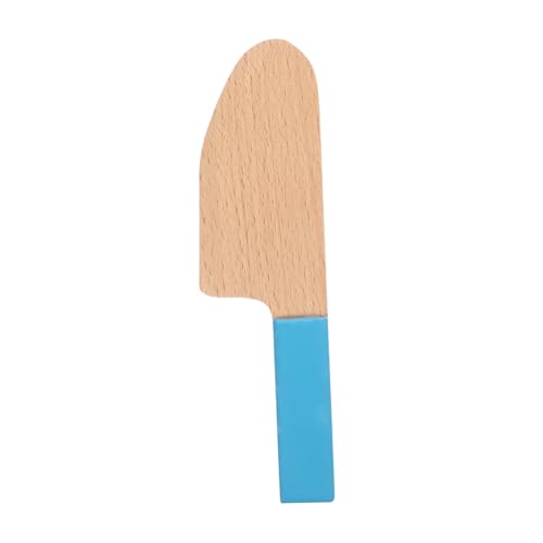UPKOCH Spielhaus Kindermesser Küchengeschirr Küchengeschirr Lernspielzeug Kinderschneider Lernspielzeug Kinderschneider Kindermesser Holz Blau von UPKOCH