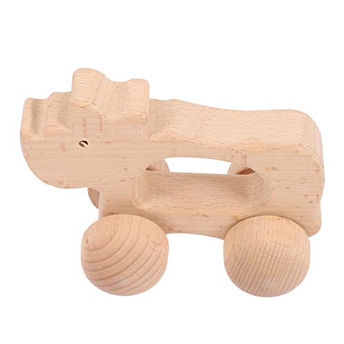 UPKOCH Spielzeug Teething Toys Spielzeug für Kleinkinder und los Autos Babyspielzeug Schiebewagen Jungs-Spielzeug Greiflinge für Babys Autospielzeug aus Holz hölzern von UPKOCH