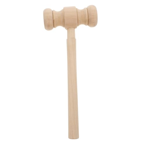 UPKOCH Spielzeughammer Schlagwerkzeug Hammerspielzeug Richterhammer Holzhammer Mini-holzhämmer Khaki Hölzern von UPKOCH