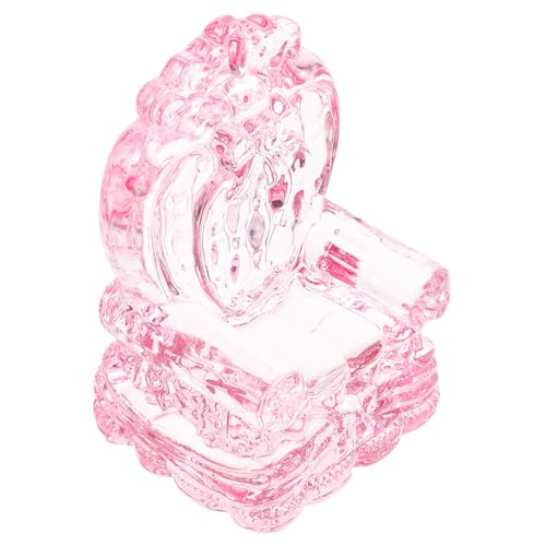 UPKOCH Spielzeugstuhl Kleinkindspielzeug Für Spielhaus Für Drinnen Winzige Hausmöbel Mini-hausbedarf Mini House Accessory Mini-raumsofa Mini-haussessel Rosa Acryl UPKOCH Spielzeugstuhl Kleinkindspielzeug Für Spielhaus Für Drinnen Winzige Hausmöbel Mini-hausbedarf Mini House Accessory Mini-raumsofa Mini-haussessel Rosa Acryl von UPKOCH