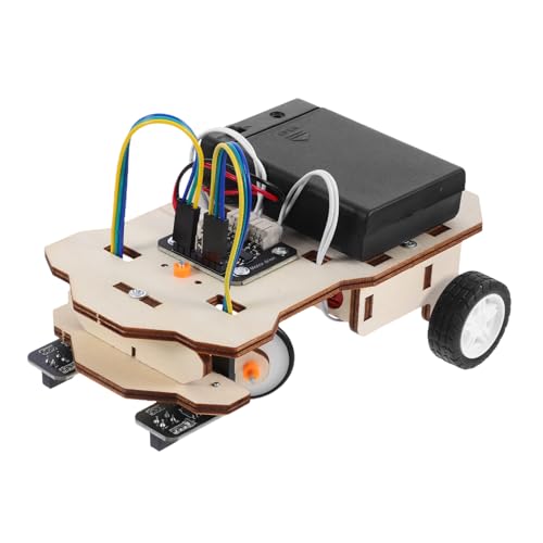 UPKOCH Stem Rc Auto Bausatz für Intelligentem Spurverfolgungssystem DIY Wissenschaftsspielzeug für Physikexperimente Kompatibel mit Programmier Software Robustes Lernmodell für Schüler UPKOCH Stem Rc Auto Bausatz für Intelligentem Spurverfolgungssystem DIY Wissenschaftsspielzeug für Physikexperimente Kompatibel mit Programmier Software Robustes Lernmodell für Schüler von UPKOCH