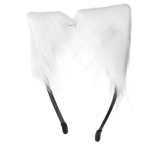 UPKOCH Stirnband Mit Katzenohren Halloween-Ohren-Stirnband Ohren Stirnband Katzenohren Haarreifen Katze-Halloween-kostüm Zubehör Für Katzenkostüme Katzenzubehör-kostüm Weiß Plüsch UPKOCH Stirnband Mit Katzenohren Halloween-Ohren-Stirnband Ohren Stirnband Katzenohren Haarreifen Katze-Halloween-kostüm Zubehör Für Katzenkostüme Katzenzubehör-kostüm Weiß Plüsch von UPKOCH
