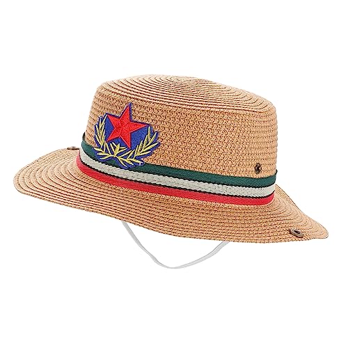 UPKOCH Strohhut Western Stil Verstellbar für Jungen und Mädchen Dekorativer Cowboyhut für Geburtstagsfeiern Cosplay und Themenpartys Modisches Leichtes Design Hellbraun UPKOCH Strohhut Western Stil Verstellbar für Jungen und Mädchen Dekorativer Cowboyhut für Geburtstagsfeiern Cosplay und Themenpartys Modisches Leichtes Design Hellbraun von UPKOCH