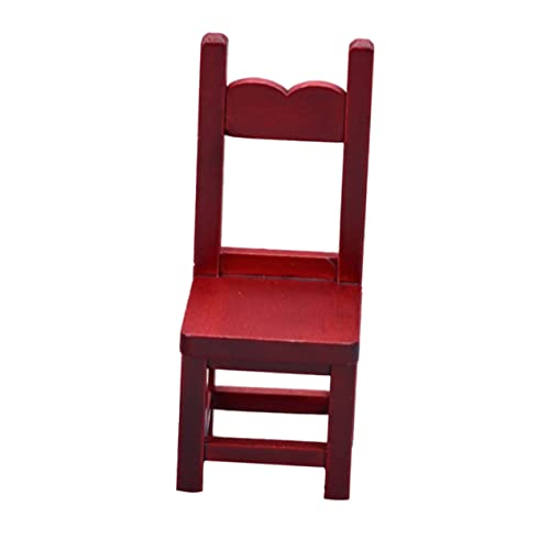 UPKOCH Stuhl aus Mahagoni bastelzeug handwerkskunst Modellstuhl Dekorative Dollhouse Furniture Stuhlverzierung Spielhaus-Requisite Puppenhauszubehör Mini-Möbelstütze Holz rot UPKOCH Stuhl aus Mahagoni bastelzeug handwerkskunst Modellstuhl Dekorative Dollhouse Furniture Stuhlverzierung Spielhaus-Requisite Puppenhauszubehör Mini-Möbelstütze Holz rot von UPKOCH