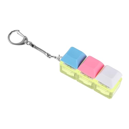 UPKOCH Tastatur-zappelspielzeug: Led-licht-Tastatur-klicker-schlüsselanhänger – Spielzeug Mit Klarem Sound Für Büro, Zuhause Und Unterwegs – Kreative Schlüsselhalter UPKOCH Tastatur-zappelspielzeug: Led-licht-Tastatur-klicker-schlüsselanhänger – Spielzeug Mit Klarem Sound Für Büro, Zuhause Und Unterwegs – Kreative Schlüsselhalter von UPKOCH