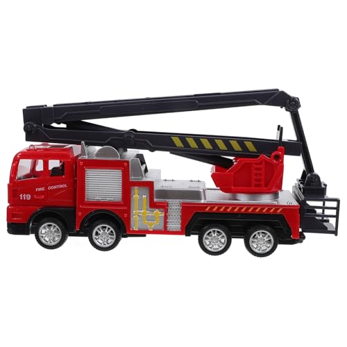 UPKOCH Technikfahrzeug Kleinkindspielzeug Autospielzeug Interessantes Fahrzeugspielzeug Kinderspielzeug Cartoon Feuerwehrauto Kinderspielzeug LKW Kleines LKW UPKOCH Technikfahrzeug Kleinkindspielzeug Autospielzeug Interessantes Fahrzeugspielzeug Kinderspielzeug Cartoon Feuerwehrauto Kinderspielzeug LKW Kleines LKW von UPKOCH