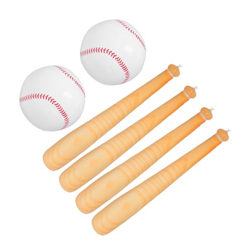 UPKOCH Teiliges Aufblasbares Baseballschläger-Set für Leichte Tragbare und Bälle für Outdoor-Spiele und Baseball-mottopartys Einfache Handhabung Spaßige Party-Dekorationen UPKOCH Teiliges Aufblasbares Baseballschläger-Set für Leichte Tragbare und Bälle für Outdoor-Spiele und Baseball-mottopartys Einfache Handhabung Spaßige Party-Dekorationen von UPKOCH