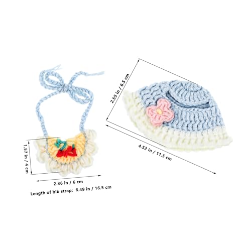UPKOCH Teiliges Puppenbekleidungsset Kompatibel mit Labubu Gehäkelte Mütze und Halstuch aus Baumwollgarn für Puppen Weiche Langlebige Accessoires für Sammler UPKOCH Teiliges Puppenbekleidungsset Kompatibel mit Labubu Gehäkelte Mütze und Halstuch aus Baumwollgarn für Puppen Weiche Langlebige Accessoires für Sammler von UPKOCH