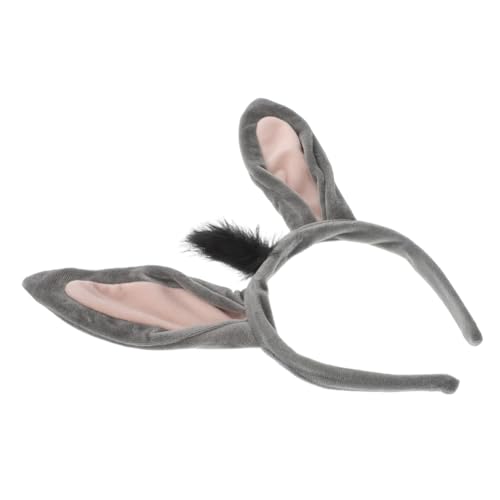 UPKOCH Tier Kostüm Stirnband mit Eselsohren für Frauen Elastisches Weiches Accessoire für Cosplay und Partys für Verschiedene Anlässe UPKOCH Tier Kostüm Stirnband mit Eselsohren für Frauen Elastisches Weiches Accessoire für Cosplay und Partys für Verschiedene Anlässe von UPKOCH