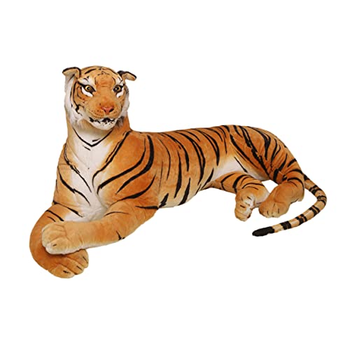 UPKOCH Tiger Kuscheltier Animal Figures Stofftier Tiger Plush Soft Toy Room Decor Stoffpuppen ausgestopftes Tierspielzeug Simulation Tiger Tigerpuppe Orange UPKOCH Tiger Kuscheltier Animal Figures Stofftier Tiger Plush Soft Toy Room Decor Stoffpuppen ausgestopftes Tierspielzeug Simulation Tiger Tigerpuppe Orange von UPKOCH