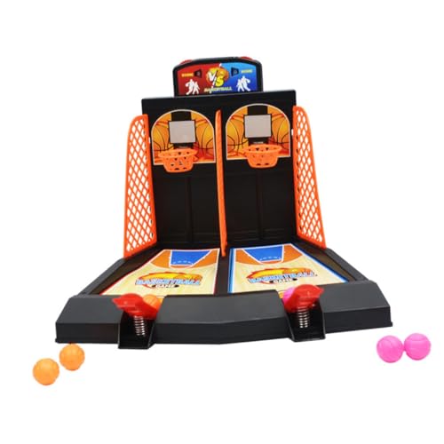 UPKOCH Korb Kinder Hoop Spiel Mini Basketball Spielzeug Finger Sport Spielzeug Tisch Basketball Spiel Für Jungen Und Mädchen von UPKOCH