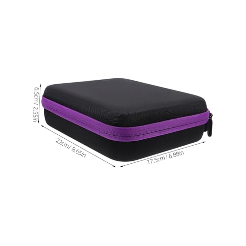 UPKOCH Tragbare Yoyo Aufbewahrungsbox mit Fächern Reißverschluss Yoyo Ball Organizer Tasche Stoßfest Glatte Innenfläche für Geschicklichkeitsspiel und Unterwegs von UPKOCH