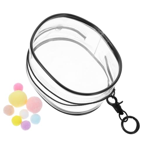 UPKOCH Transparent PVC Puppentasche mit Reißverschluss Schlüsselanhänger Schützend Kleine Aufbewahrungstasche für Puppen zum Organisieren und Präsentieren Unterwegs UPKOCH Transparent PVC Puppentasche mit Reißverschluss Schlüsselanhänger Schützend Kleine Aufbewahrungstasche für Puppen zum Organisieren und Präsentieren Unterwegs von UPKOCH