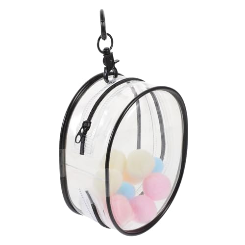 UPKOCH Transparente Puppentasche aus PVC Multifunktionale Mini Doll Storage Bag Tragbare Aufbewahrungslösung für Puppen für Kleine Puppen und Leicht und Wasserabweisend Perfektes von UPKOCH