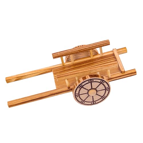 UPKOCH Miniatur-gartenwagen Schubkarre Für Jungen Und Mädchen Simulationswagenmodell Holzautomodell Zur Dekoration Landschaftsverzierung UPKOCH Miniatur-gartenwagen Schubkarre Für Jungen Und Mädchen Simulationswagenmodell Holzautomodell Zur Dekoration Landschaftsverzierung von UPKOCH