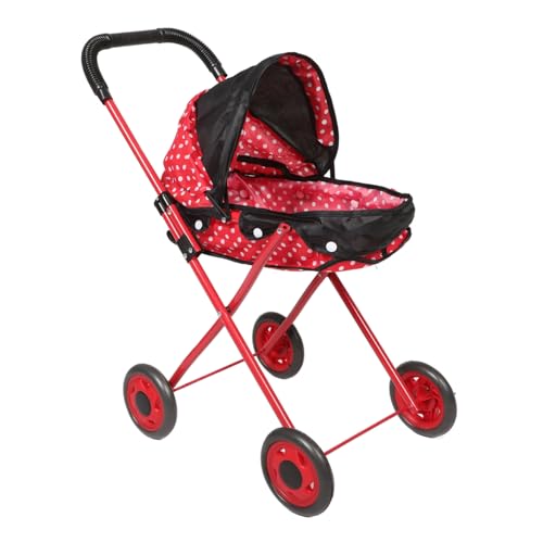 UPKOCH Trolley- Puppenwagen Kinderwagen für Babypuppen puppenwagen zubehör Puppen autositz Puppenwagen Puppenwagen Kinderwagen für Puppen Oxford-Stoff rot UPKOCH Trolley- Puppenwagen Kinderwagen für Babypuppen puppenwagen zubehör Puppen autositz Puppenwagen Puppenwagen Kinderwagen für Puppen Oxford-Stoff rot von UPKOCH