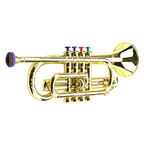 UPKOCH Trompete aus Töne Musikinstrument für Kleinkinder für Mädchen Musikspielzeug mit für Vorschulunterricht UPKOCH Trompete aus Töne Musikinstrument für Kleinkinder für Mädchen Musikspielzeug mit für Vorschulunterricht von UPKOCH