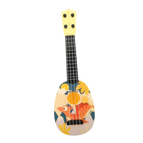 UPKOCH Ukulele Gitarre Pädagogisch Mittelgroß Liebevolles Design Abriebfest für Anfänger Frühe Musikalische Zufälliges Muster UPKOCH Ukulele Gitarre Pädagogisch Mittelgroß Liebevolles Design Abriebfest für Anfänger Frühe Musikalische Zufälliges Muster von UPKOCH
