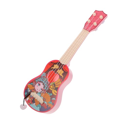UPKOCH Ukulele Kleines Musikinstrument für Anfänger Pädagogisches zur Früherziehung Stabiles Kunststoff Design Spielerische Motorischer Fähigkeiten für Junge Mädchen von UPKOCH