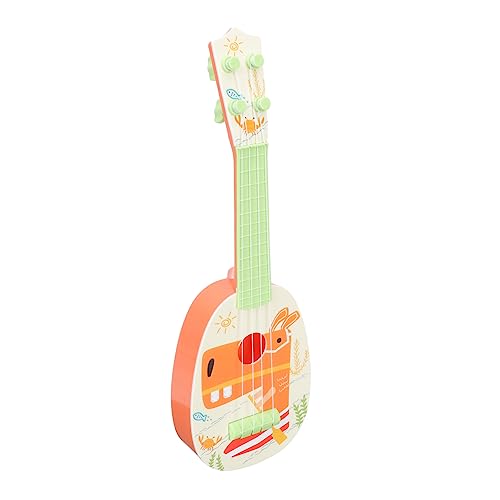 UPKOCH Ukulele Musikspielzeug Gitarren Für Musikinstrumente Mini Gitarrensimulation Musikinstrument Kinderspielzeug Mini Ukulele Anfängerinstrument Ukulele Aus Kunststoff von UPKOCH