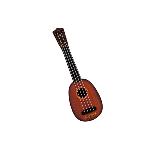 UPKOCH Ukulele Schwarzes Zylindrisches Musikinstrument für Frühkindliche Bildung Fördert Kreativität und Motorische Fähigkeiten für Jungen von UPKOCH