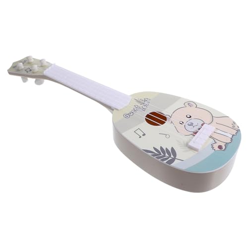 UPKOCH Ukulele für Saitige Gitarre im Bären Design für Musikalisches Lernen und Frühe Entwicklung Sichere und Realistische Ausführung von UPKOCH