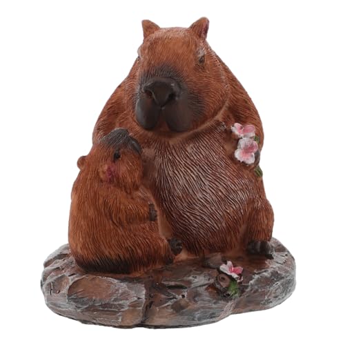 UPKOCH Und Tierornamente Muttertagsdekorationen Miniatur Capybara Figuren Basteln Für Mama Künstliche Tierornamente Muttertagsornamente Kunstharz Hellbraun UPKOCH Und Tierornamente Muttertagsdekorationen Miniatur Capybara Figuren Basteln Für Mama Künstliche Tierornamente Muttertagsornamente Kunstharz Hellbraun von UPKOCH