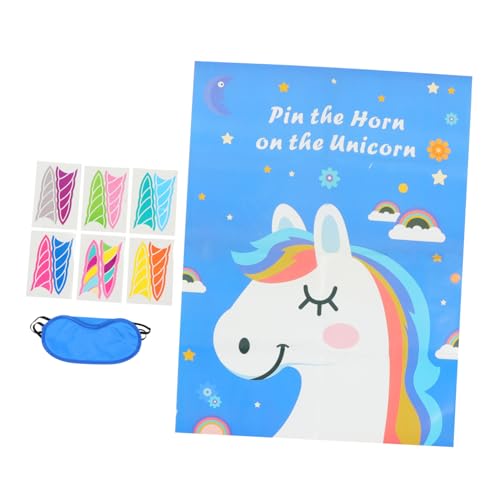 UPKOCH Unicorn Party Spielset für Kreativen Langlebigen Sticker Spielzeugen Bunte Einhorn Geburtstagsspiele für Mädchenpartys und Klassenfeiern Einfache Anwendung und Dekorative Nutzung UPKOCH Unicorn Party Spielset für Kreativen Langlebigen Sticker Spielzeugen Bunte Einhorn Geburtstagsspiele für Mädchenpartys und Klassenfeiern Einfache Anwendung und Dekorative Nutzung von UPKOCH