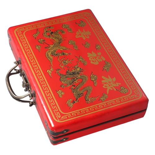 UPKOCH Vintage Mahjong Tragkiste mit Griff Holzmahjong Behälter für Teilige Mahjong Fliesen Stilvolle und Praktische Aufbewahrungsbox für Familienspiele UPKOCH Vintage Mahjong Tragkiste mit Griff Holzmahjong Behälter für Teilige Mahjong Fliesen Stilvolle und Praktische Aufbewahrungsbox für Familienspiele von UPKOCH