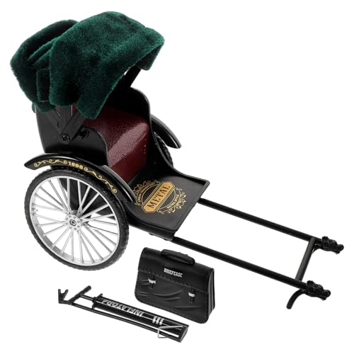 UPKOCH Vintage Modell Retro Chinesisches Geländewagen Modell Realistisches Dreirad für Home Decor Kreative Schreibtischdekoration Feiner Verarbeitung und Einzigartigem Stil von UPKOCH