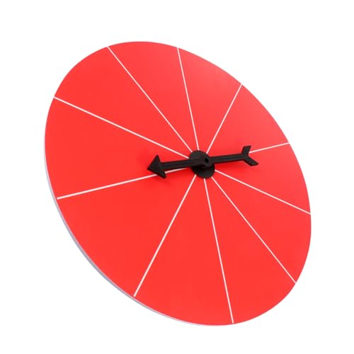 UPKOCH Wandmontiertes drehbares Preisrad aus Premium für Spiele und Unterricht Leicht zu bedienen für Party und Messe von UPKOCH