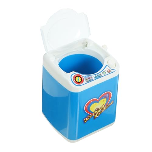 UPKOCH Tragbare Spielzeugwaschmaschine Für Kinder Pädagogisches Wäschespiel Safe & Mini-waschset Lernspielzeug Für Kinder von UPKOCH