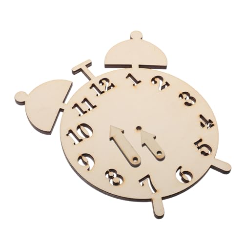 UPKOCH Wecker Aus Holzspänen Werkzeuge Zum Uhrenbau Vintage Wohnkultur Puzzle-Uhr Aus Holz Bestandteile Von Wanduhren Teile Für Die Uhrmacherei DIY-Uhr Handgefertigte Holzuhr Khaki UPKOCH Wecker Aus Holzspänen Werkzeuge Zum Uhrenbau Vintage Wohnkultur Puzzle-Uhr Aus Holz Bestandteile Von Wanduhren Teile Für Die Uhrmacherei DIY-Uhr Handgefertigte Holzuhr Khaki von UPKOCH