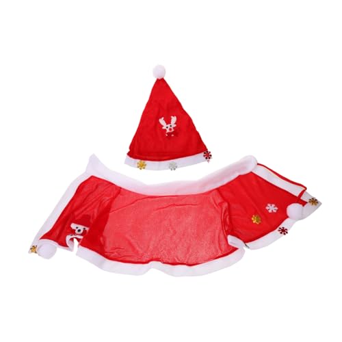 UPKOCH Weihnachtskostüm Für Junge Mädchen Aus Roter Samt Mit Kapuze Langer Umhang Für Weihnachtsfeiern Winteraufführungen Und Cosplay Warm Und Bequem UPKOCH Weihnachtskostüm Für Junge Mädchen Aus Roter Samt Mit Kapuze Langer Umhang Für Weihnachtsfeiern Winteraufführungen Und Cosplay Warm Und Bequem von UPKOCH