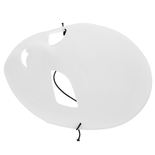 UPKOCH Weiße Diy Vollgesichts Maske aus Stabilem PVC Blanke Bemalbare Fuchsmaske mit Großen Augen Leichte Halloween und Cosplay Maske zum Selbstgestalten für Party und Maskerade UPKOCH Weiße Diy Vollgesichts Maske aus Stabilem PVC Blanke Bemalbare Fuchsmaske mit Großen Augen Leichte Halloween und Cosplay Maske zum Selbstgestalten für Party und Maskerade von UPKOCH