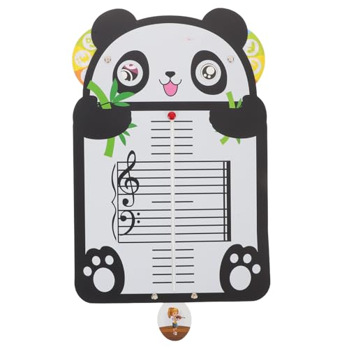 UPKOCH Weiße Tafel mit Notenlinien: Klavier-Lernkarte für Kinderanfänger – Lustiges Musik-Lernbrett im Panda-Design, inklusive Rhythmusübungen und Notenerkennung UPKOCH Weiße Tafel mit Notenlinien: Klavier-Lernkarte für Kinderanfänger – Lustiges Musik-Lernbrett im Panda-Design, inklusive Rhythmusübungen und Notenerkennung von UPKOCH
