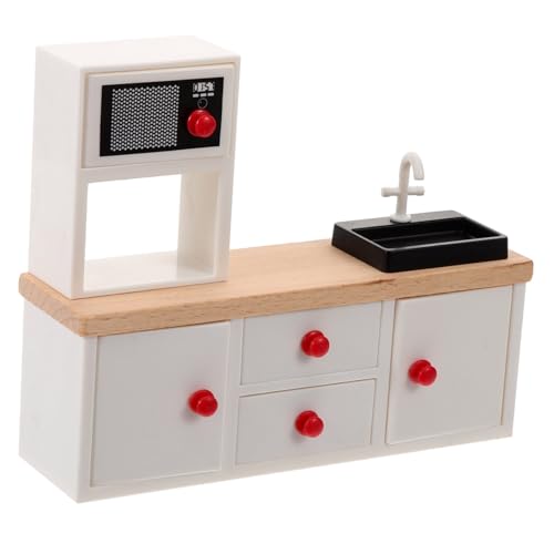 UPKOCH Weißes Mini Hauszubehör für Küche und Badezimmer für Miniatur Landschaften und Dekorationen UPKOCH Weißes Mini Hauszubehör für Küche und Badezimmer für Miniatur Landschaften und Dekorationen von UPKOCH