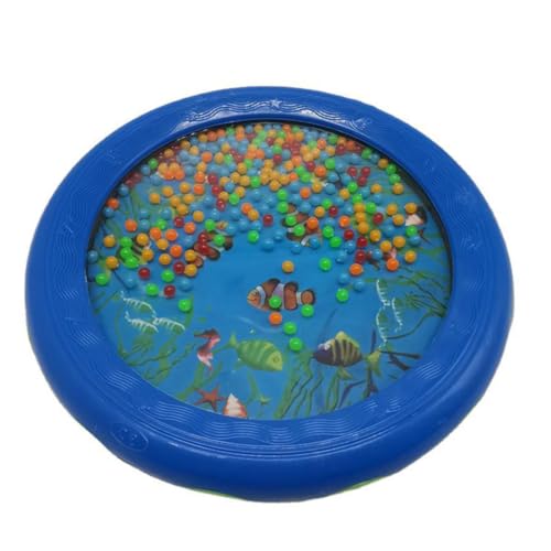 UPKOCH Wellentrommelinstrument Meerestrommel Kid Musical Instrument Schlaginstrument Ozeantrommel Ozeanwellentrommel Meereswellen-Sound-Trommel Instrumente Percussion Drum PVC Blau von UPKOCH