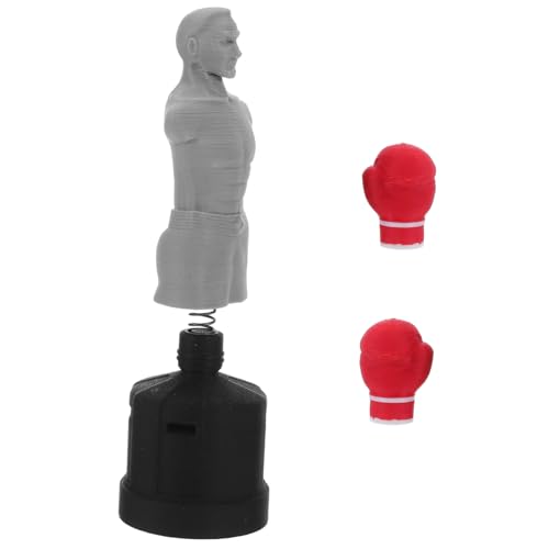 UPKOCH Winzige Boxausrüstung Für Puppenhaus Mini Boxen Puppenhaus Dekor Boxhandschuh Anhänger Kleine Boxhandschuhe Mini Boxsack Kleine Boxhandschuhe Kleiner Boxsack Winziger von UPKOCH